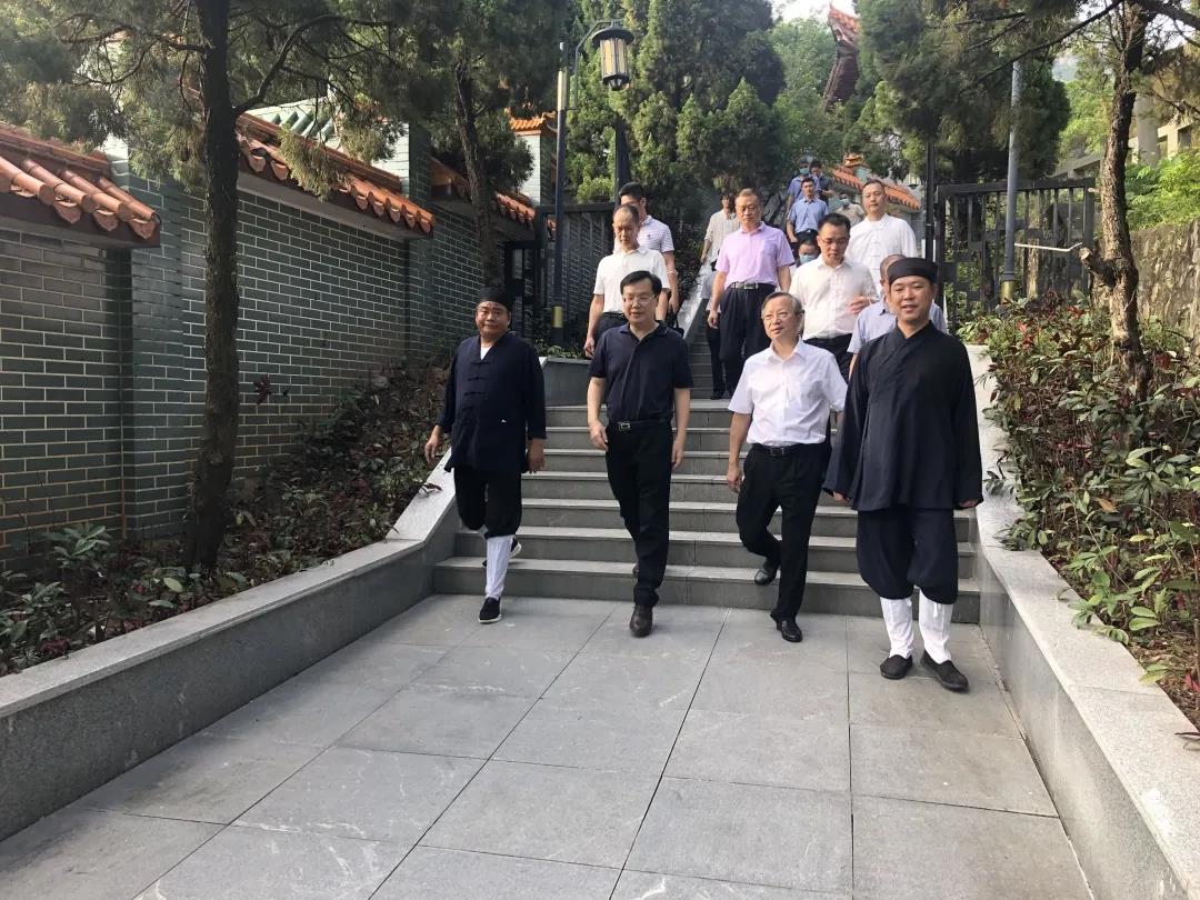 广东省委统战部副部长、省民族宗教委党组书记张科到广东道教学院调研-道音文化