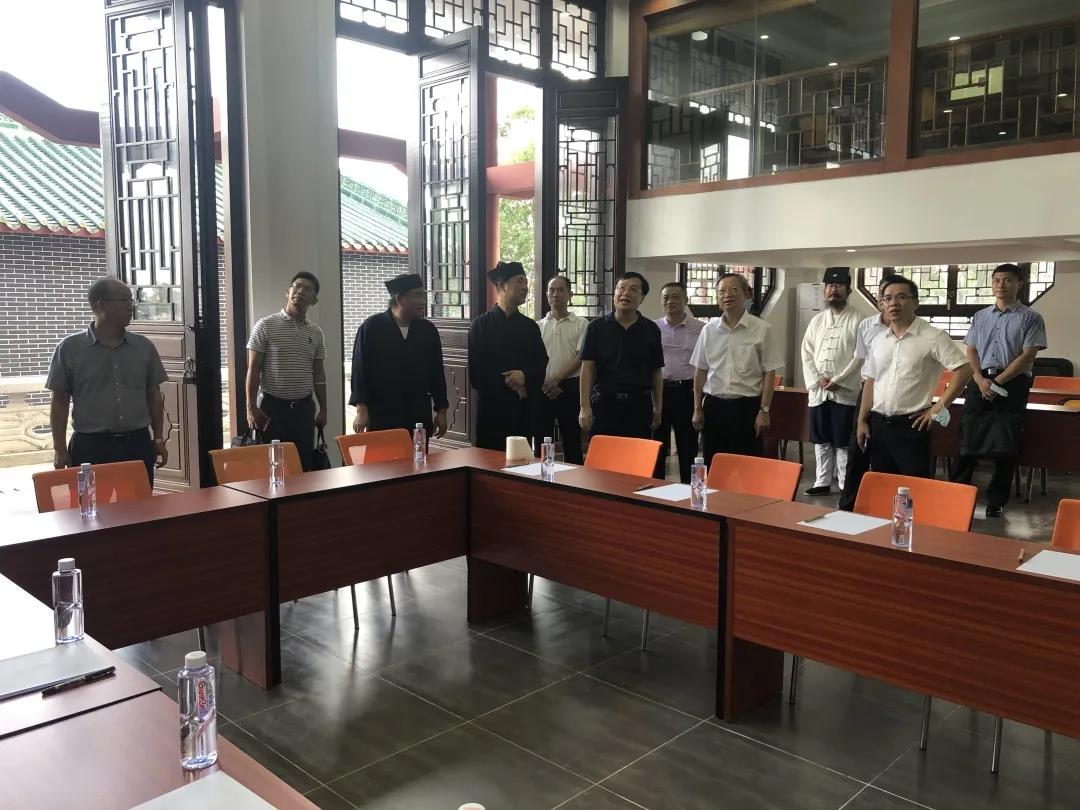 广东省委统战部副部长、省民族宗教委党组书记张科到广东道教学院调研-道音文化