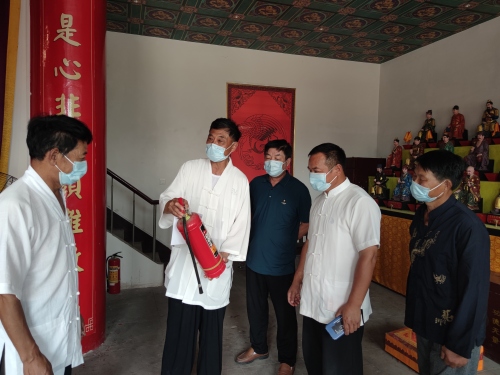 江苏省盐城市道协开展疫情防控及安全工作检查-道音文化