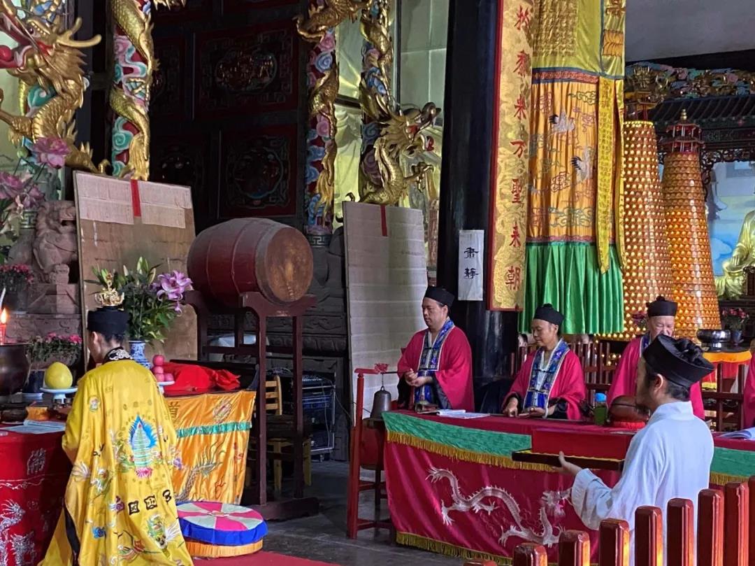 青羊宫举行纪念抗战胜利76周年和平祈祷法会