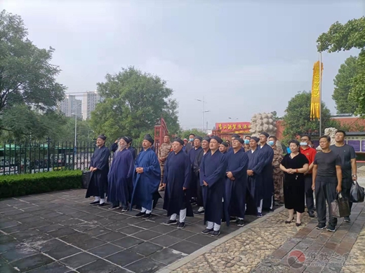 泰山道教举办纪念抗战胜利76周年祝祷“国祚运隆·世界和平”祈福迎祥法会-道音文化