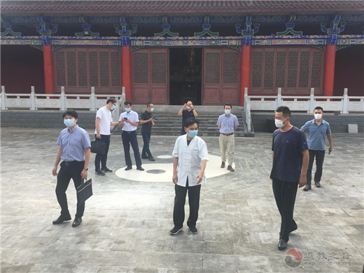 江苏省委统战部一行赴镇江润州道院调研道教中国化工作-道音文化