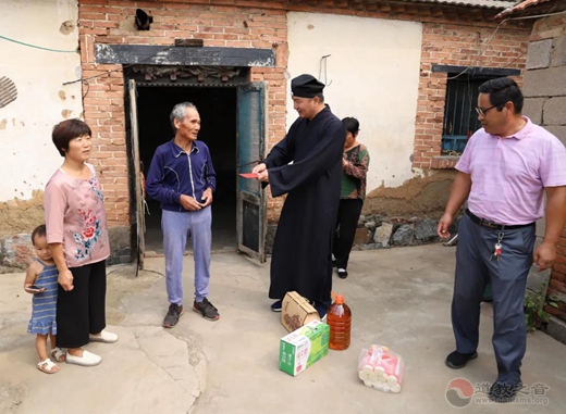 山东省临沂市道教协会开展中秋节走访慰问活动-道音文化