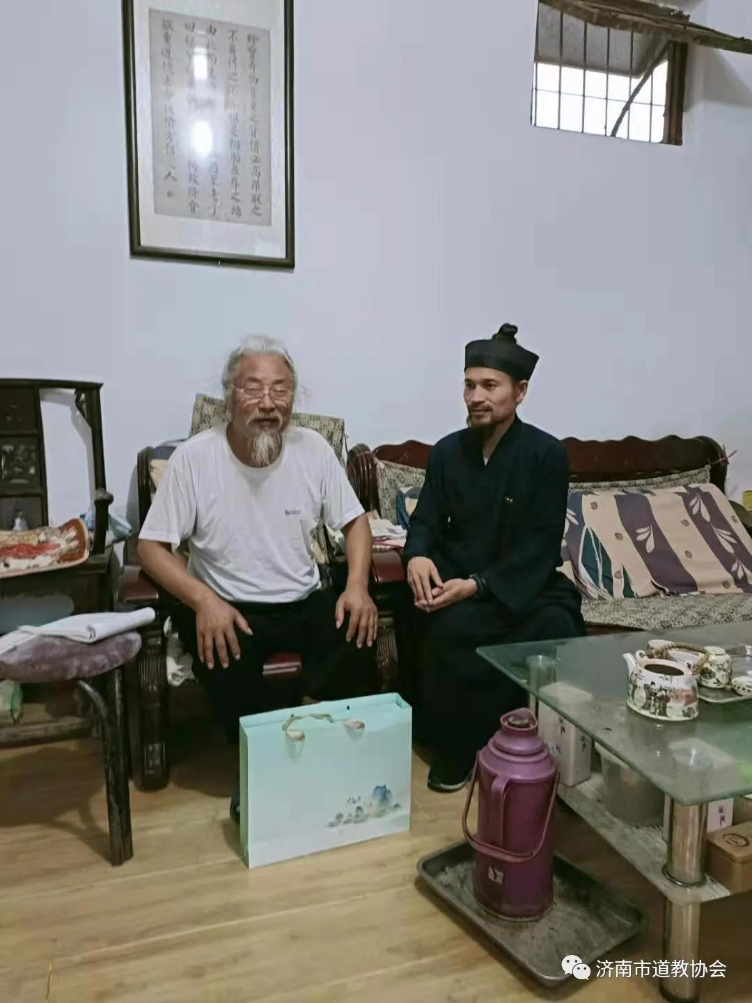 济南市道教协会为老道长送上中秋慰问-道音文化
