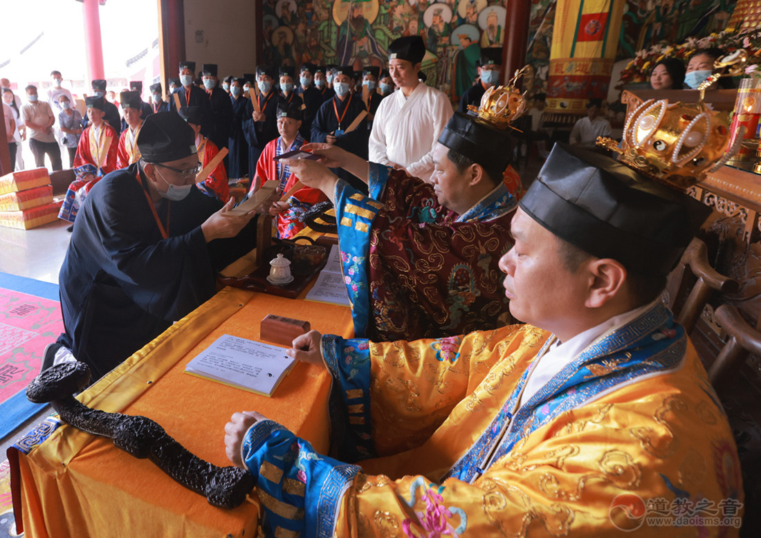 閤皂山大万寿崇真宫辛丑年正一灵宝派传度活动圆满举行-道音文化