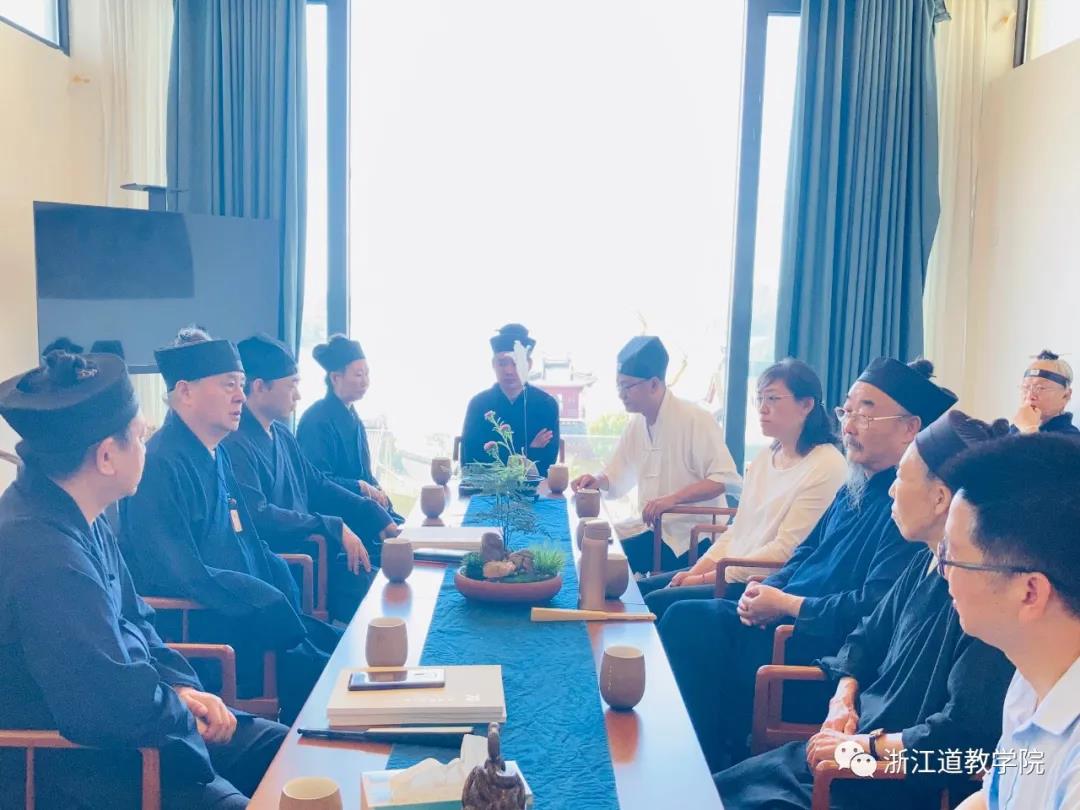 北京市道教协会一行莅临桐柏宫浙江道教学院参访交流-道音文化