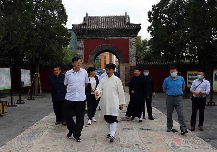 山东省政协调研组到泰山灵应宫调研宗教工作-道音文化