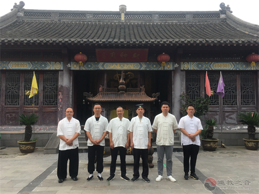 南京方山洞玄观一行到盱眙道教活动场所参访交流-道音文化