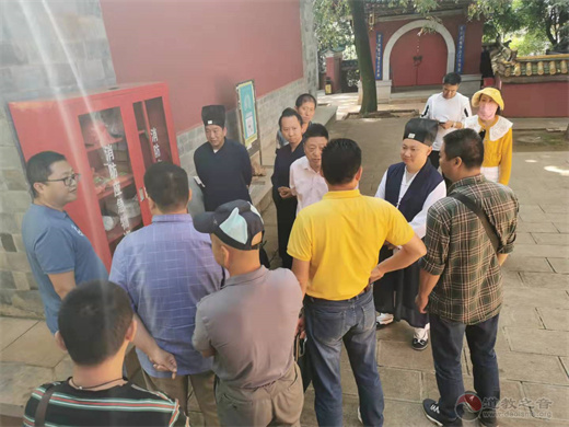 云南省道教协会龙泉观开展国庆节前“反恐防暴”演练暨消防安全检查工作-道音文化