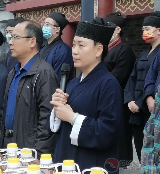 山东省青州市三官庙举办九九老人节公益慈善送温暖活动-道音文化