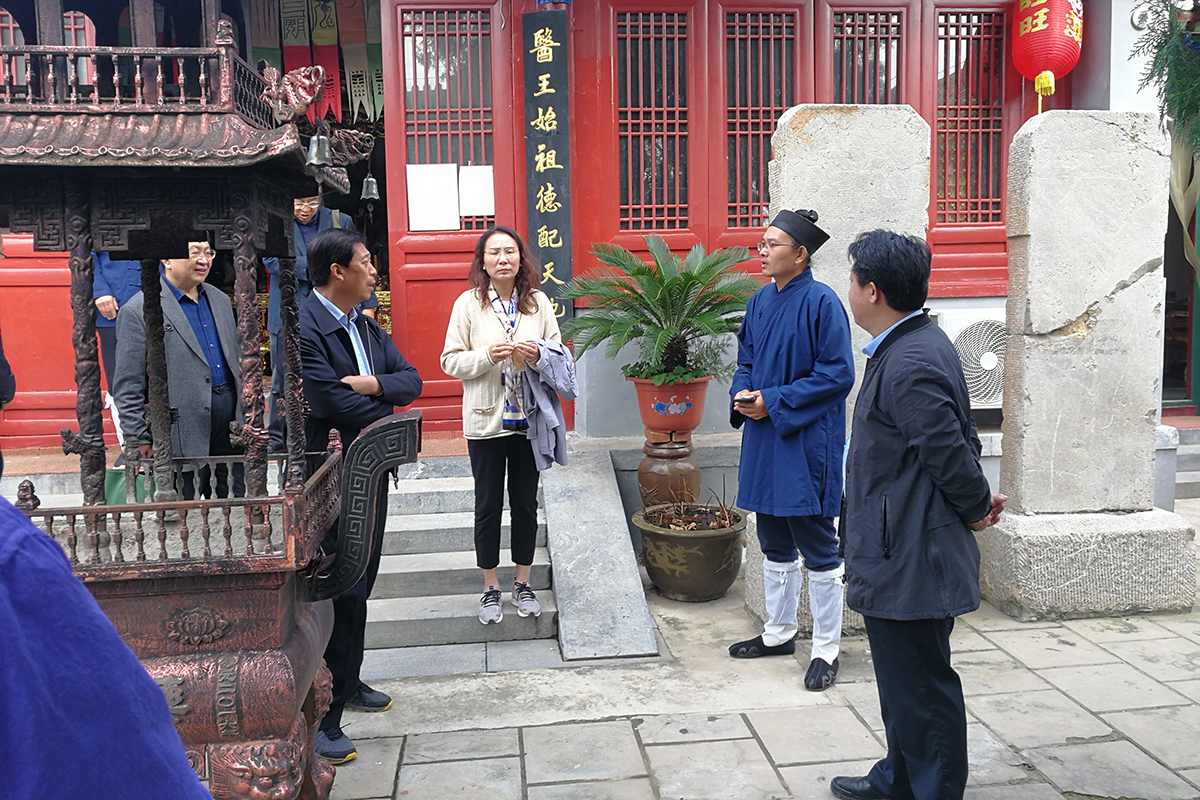 北京市政协民宗委赴平谷药王庙开展斋堂翻建帮扶支持工作调研-道音文化