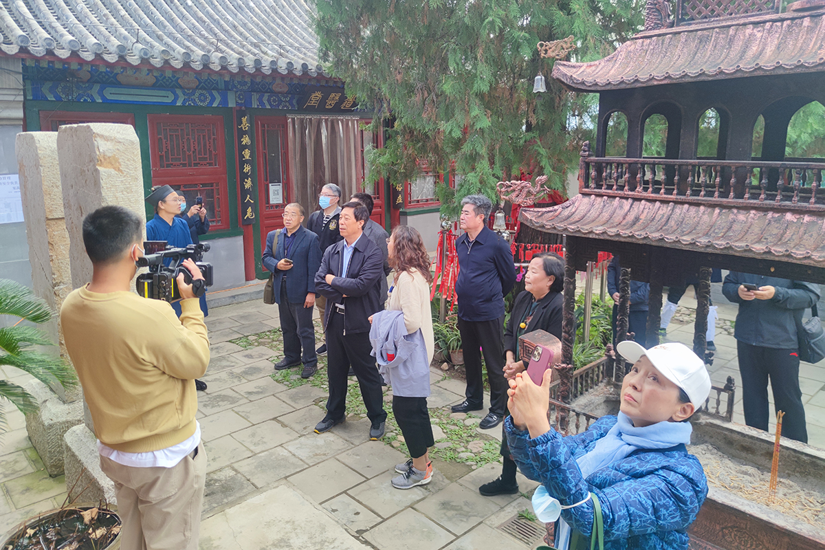 北京市政协民宗委赴平谷药王庙开展斋堂翻建帮扶支持工作调研-道音文化