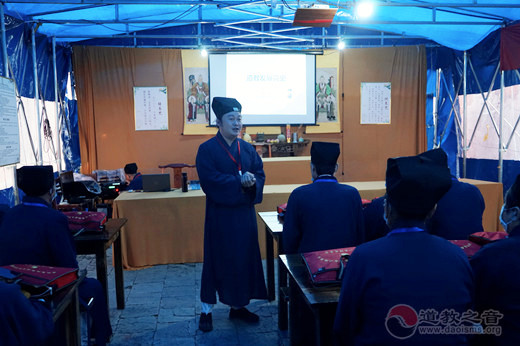 湖北省道教协会2021（辛丑）年九宫山瑞庆宫正一派道士传度活动圆满举行