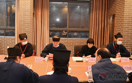 中国道教协会副会长张高澄道长一行赴湖北咸宁调研