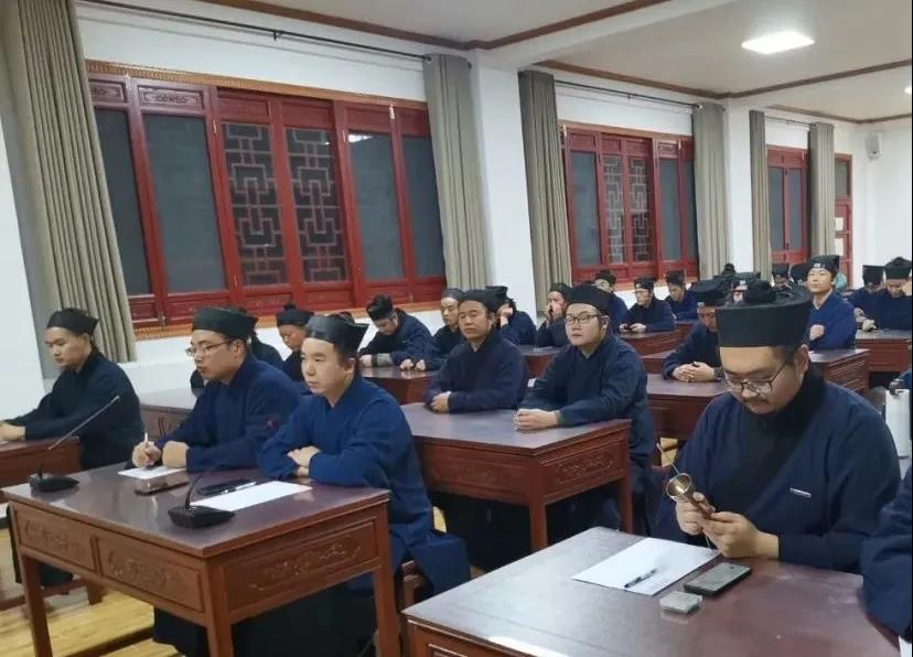 陕西道教学院举办“道教爱国思想演讲”主题活动
