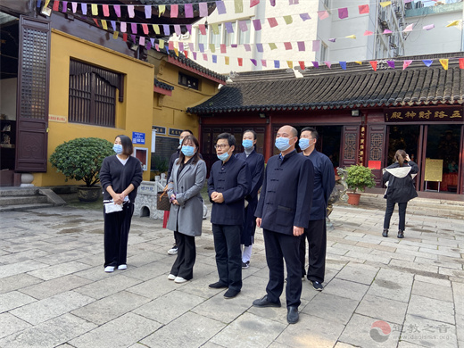 无锡水仙道院参访团一行赴苏州城隍庙交流参访-道音文化