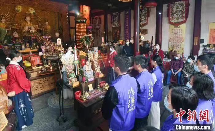 福州特色商帮信俗文化传播暨两岸共庆三坊七巷天后宫两百周年活动举办