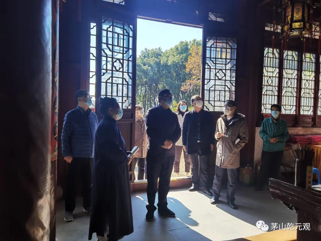 常州市金坛区委书记陆秋明调研吕祖行宫-道音文化