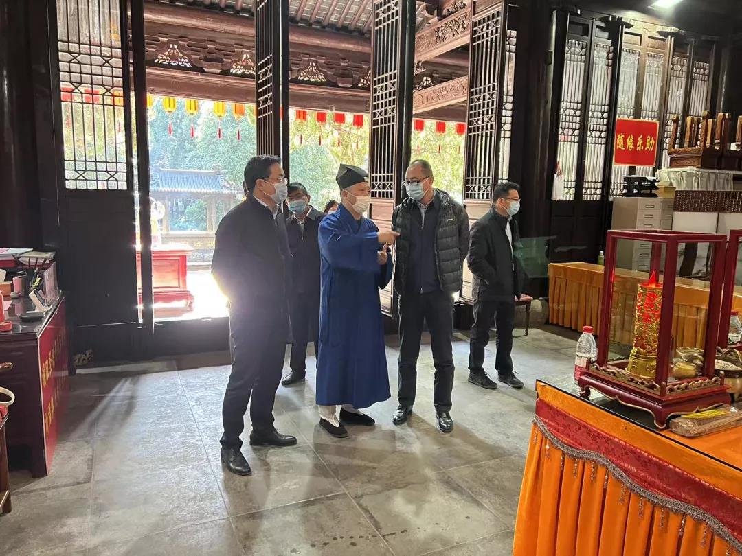 上海市嘉定区委统战部、区民宗办赴宗教活动场所开展安全检查工作
