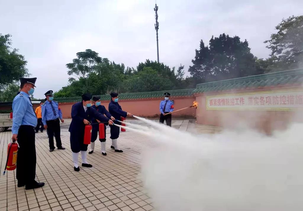 广东省圆玄道观举行消防安全培训及演练-道音文化