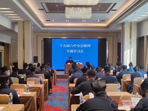 西安市道教协会学习党的十九届六中全会精神-道音文化