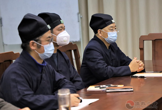 苏州玄妙观组织道众深入学习贯彻党的十九届六中全会精神