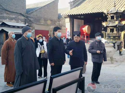 淮安市佛教协会一行赴淮安东岳庙参访交流-道音文化