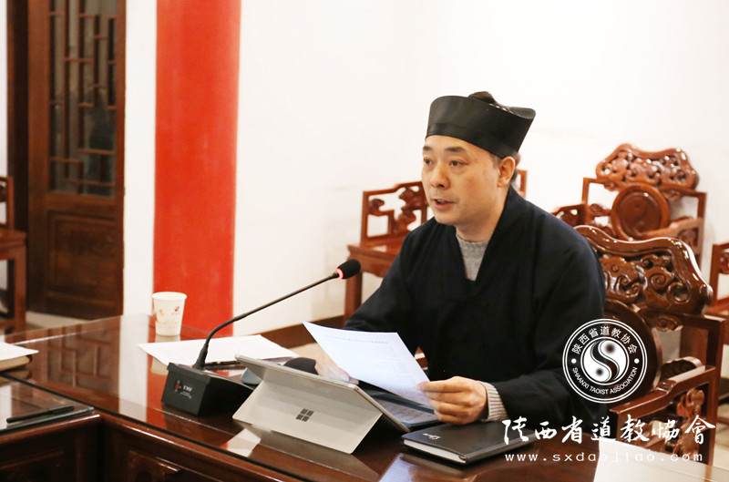 西安八仙宫组织全体道众及职工学习全国宗教工作会议精神-道音文化