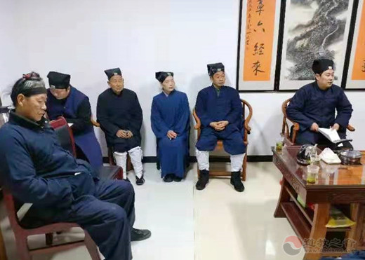 汉中市西乡县道教协会传达学习全国宗教工作会议精神