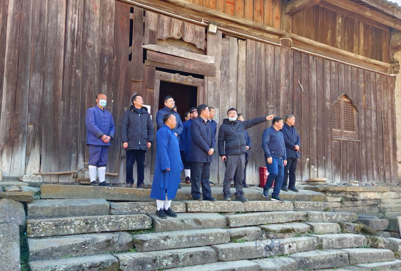 十堰市委书记胡亚波到武当山五龙宫调研