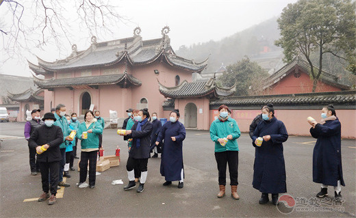 茅山乾元观举行消防安全演练