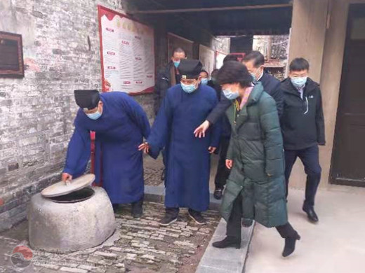 淮安市委领导检查淮安东岳庙安全生产和疫情防控工作