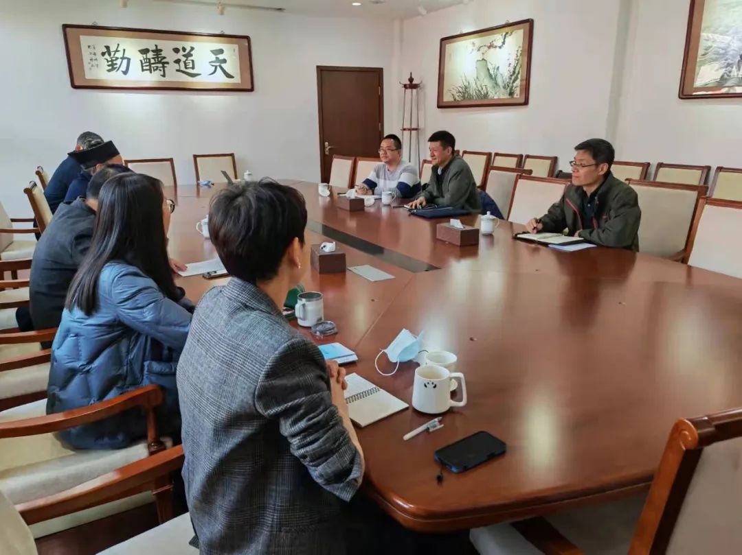 中国巴利语系高级佛学院一行到中国道教学院参访交流