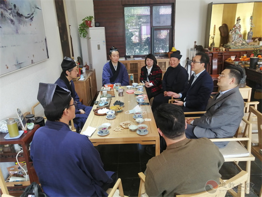 常州市民宗局领导视察常州道教活动场所