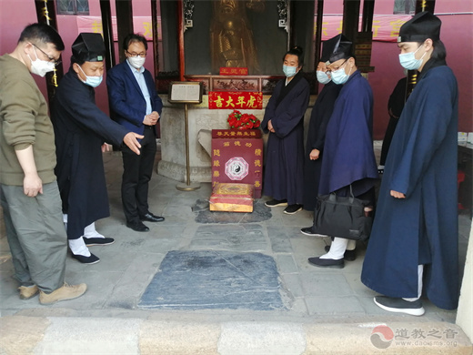 常州市民宗局领导视察常州道教活动场所
