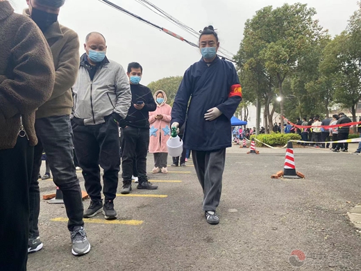 常州道教助力全市核酸检测