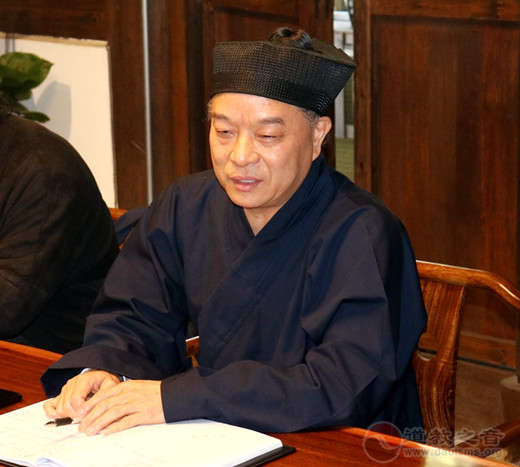 浙江省民宗委到省道协开展从严治教调研