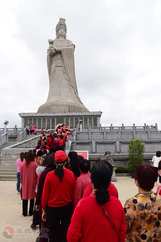 陆丰市福山妈祖文化主题园区举行游园活动