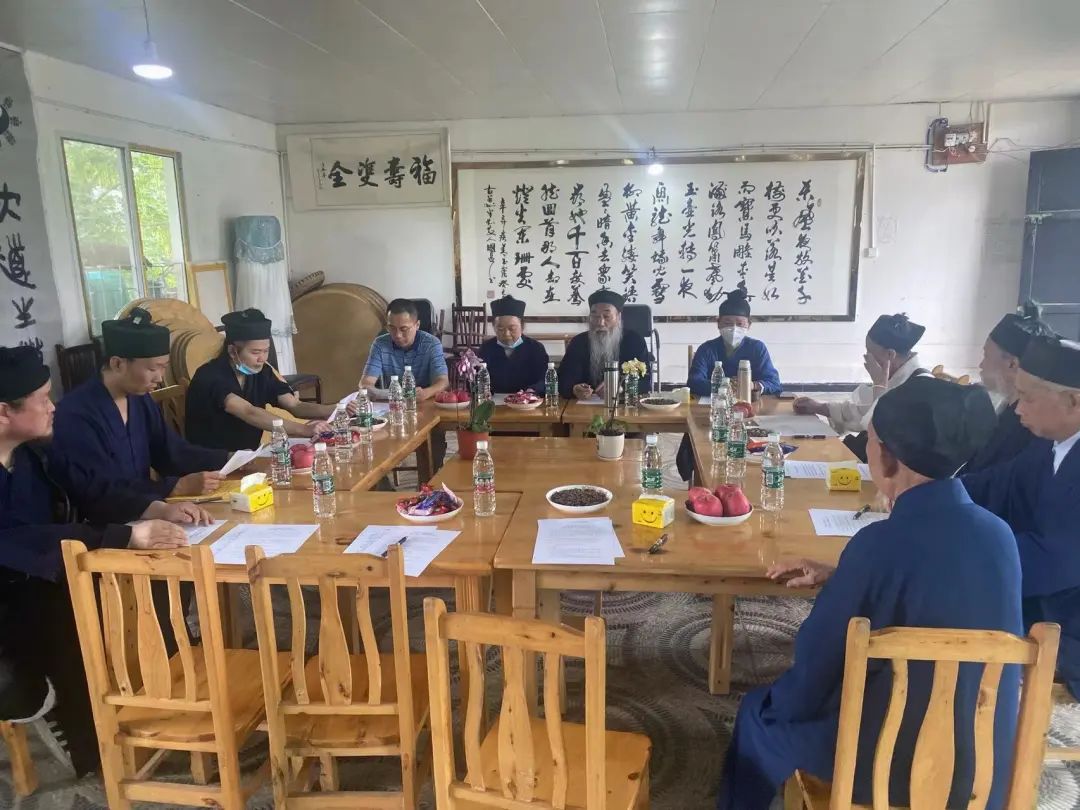 成都市道协监事会赴简阳市调研督导道教工作
