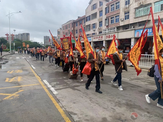 龙海慈圣堂湄洲祖庙进香