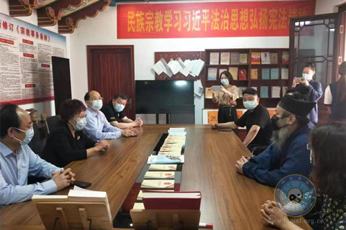 日照市政协社法委会同市民族宗教局到日照龙神庙调研