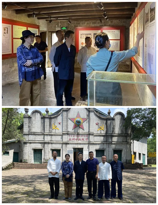 江西省道教协会李绍华会长一行出席赣州市道协第三次换届大会并到部分县市走访调研