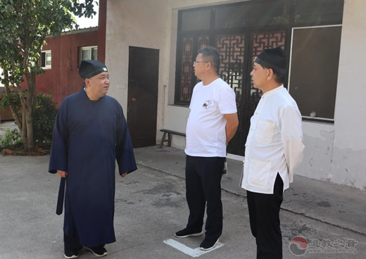镇江市道协调研组赴丹阳、丹徒调研道教工作