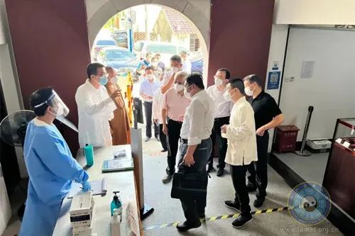 上海市民族宗教局副局长王凡一行到金山区、奉贤区道教活动场所检查疫情防控工作