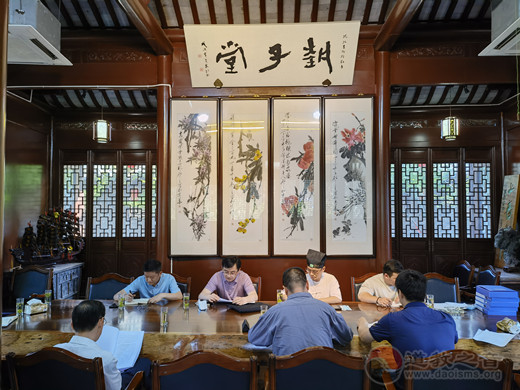 常州市经开区安全生产第三督导组督查白龙观安全工作