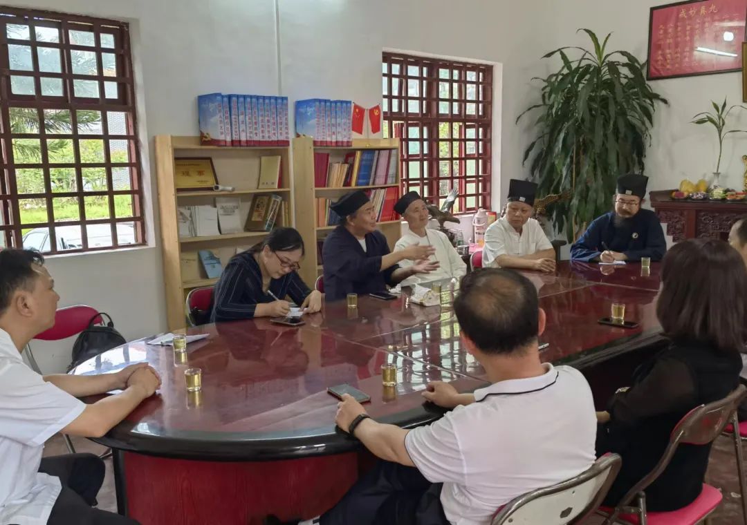 广东省道教协会调研组在清远韶关河源深圳开展2022年度重点调研