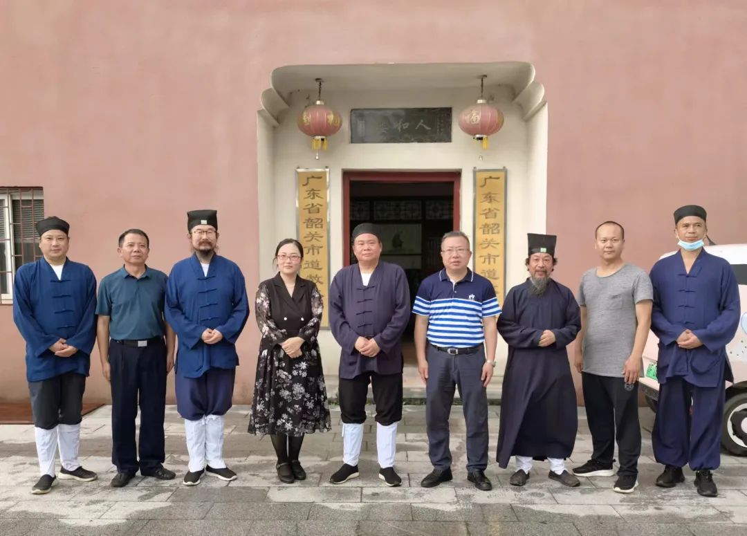 广东省道教协会调研组在清远韶关河源深圳开展2022年度重点调研