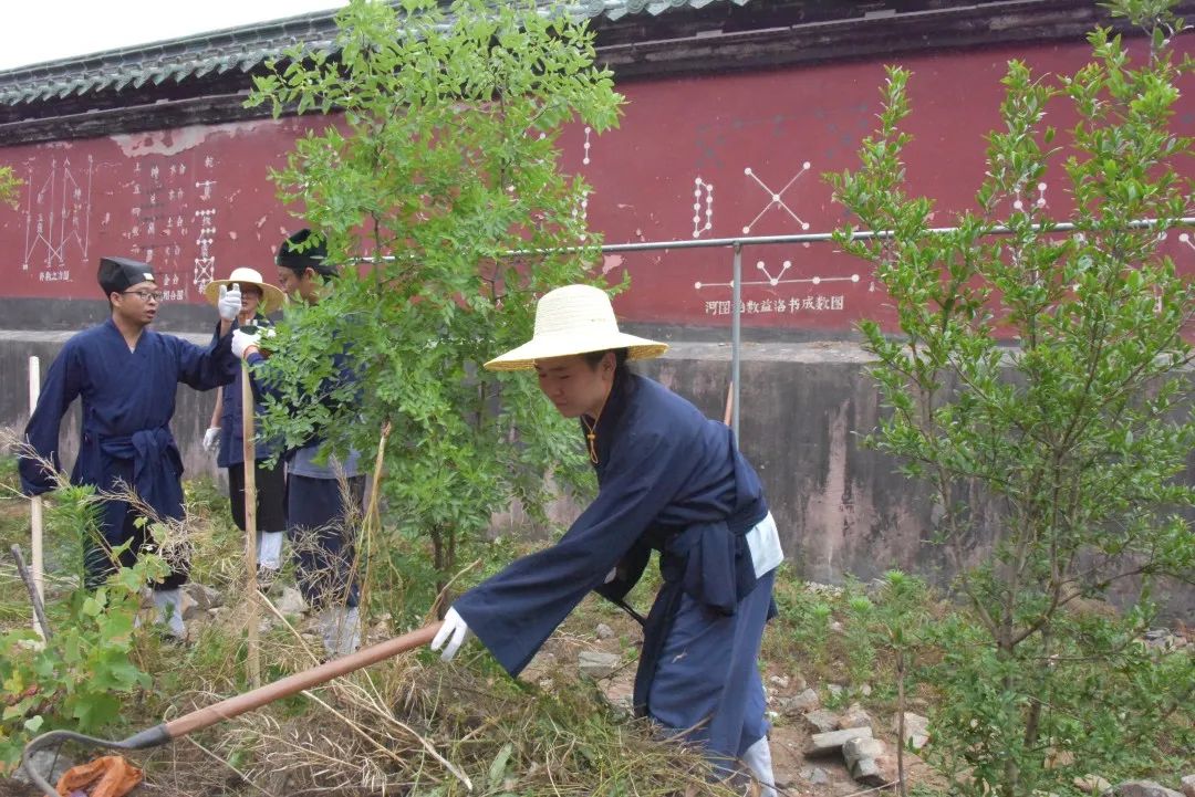 崇俭戒奢·农道合修——武当山道教学院开展农耕实践