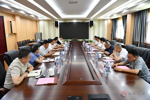 鹰潭市委常委、市委统战部部长蔡江携龙虎山道教学院院长张金涛一行赴江西中医药大学调研-道音文化