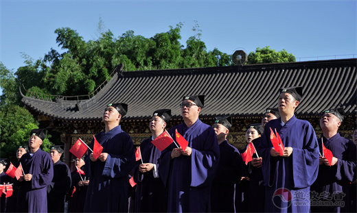 龙虎山道协举行庆祝建党101周年系列活动